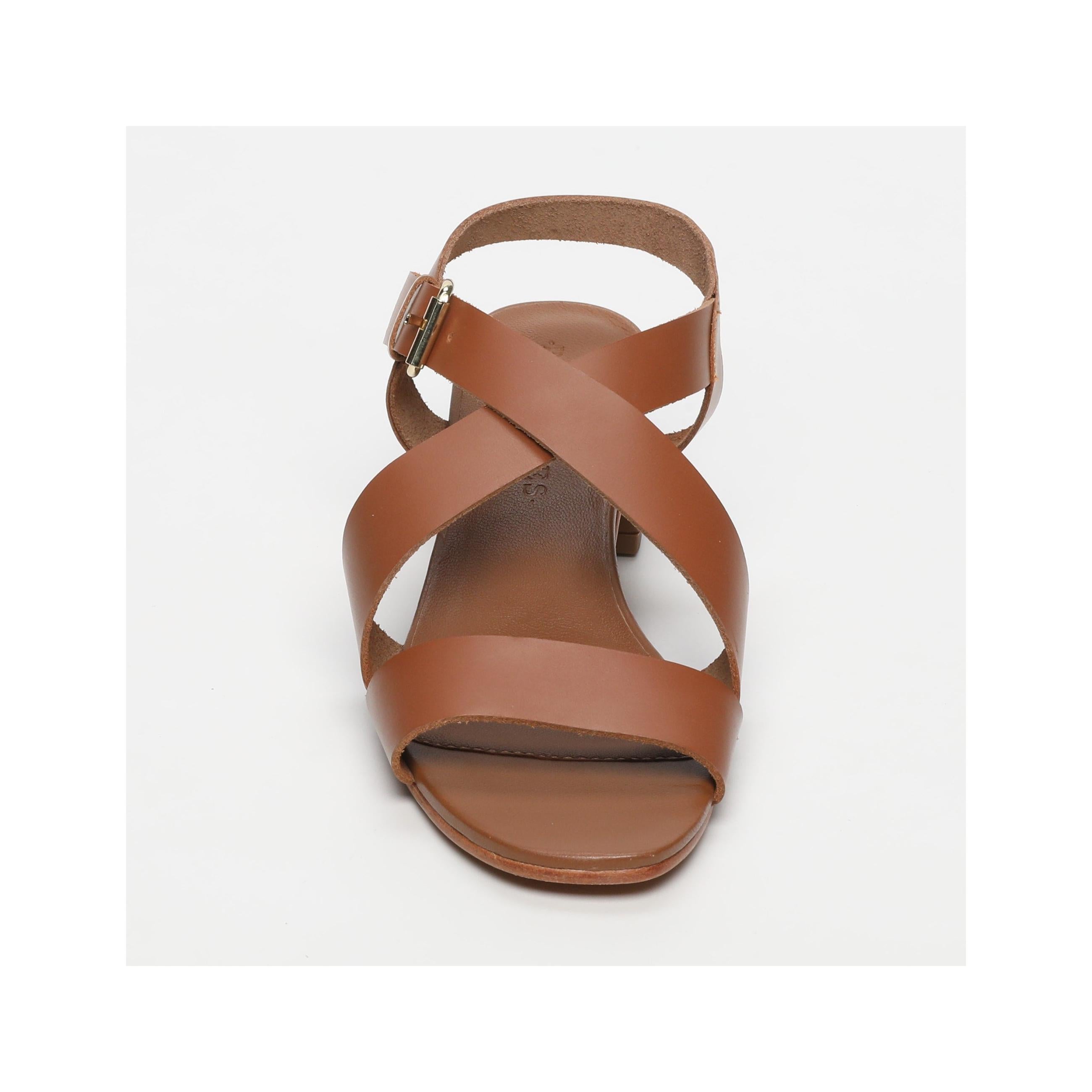 Les Bagatelles - Heeled Sandals Genesis - Camel