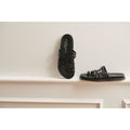 Sandalias Confort Crema - Negro