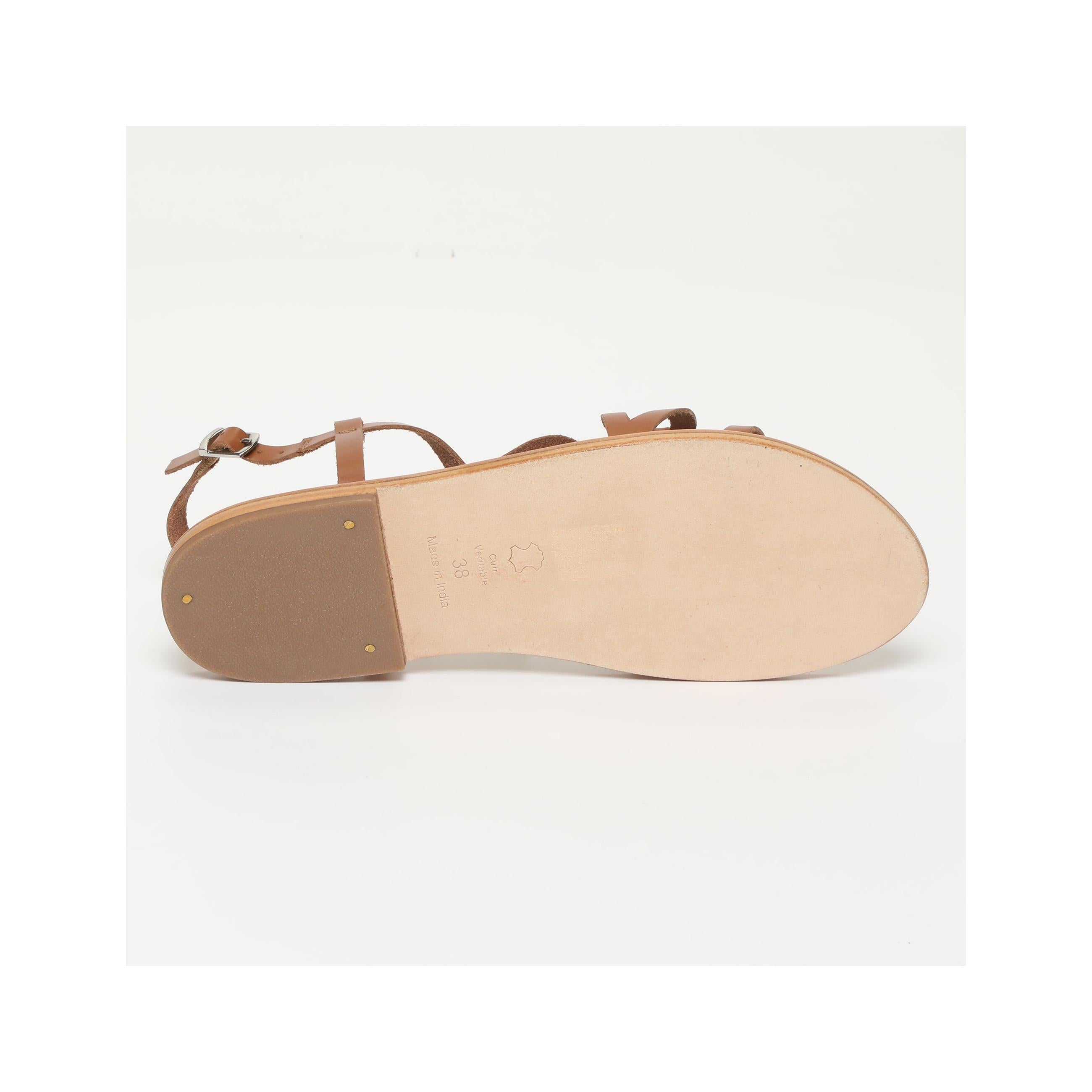 Les Bagatelles - Sandals Corcovado - Camel