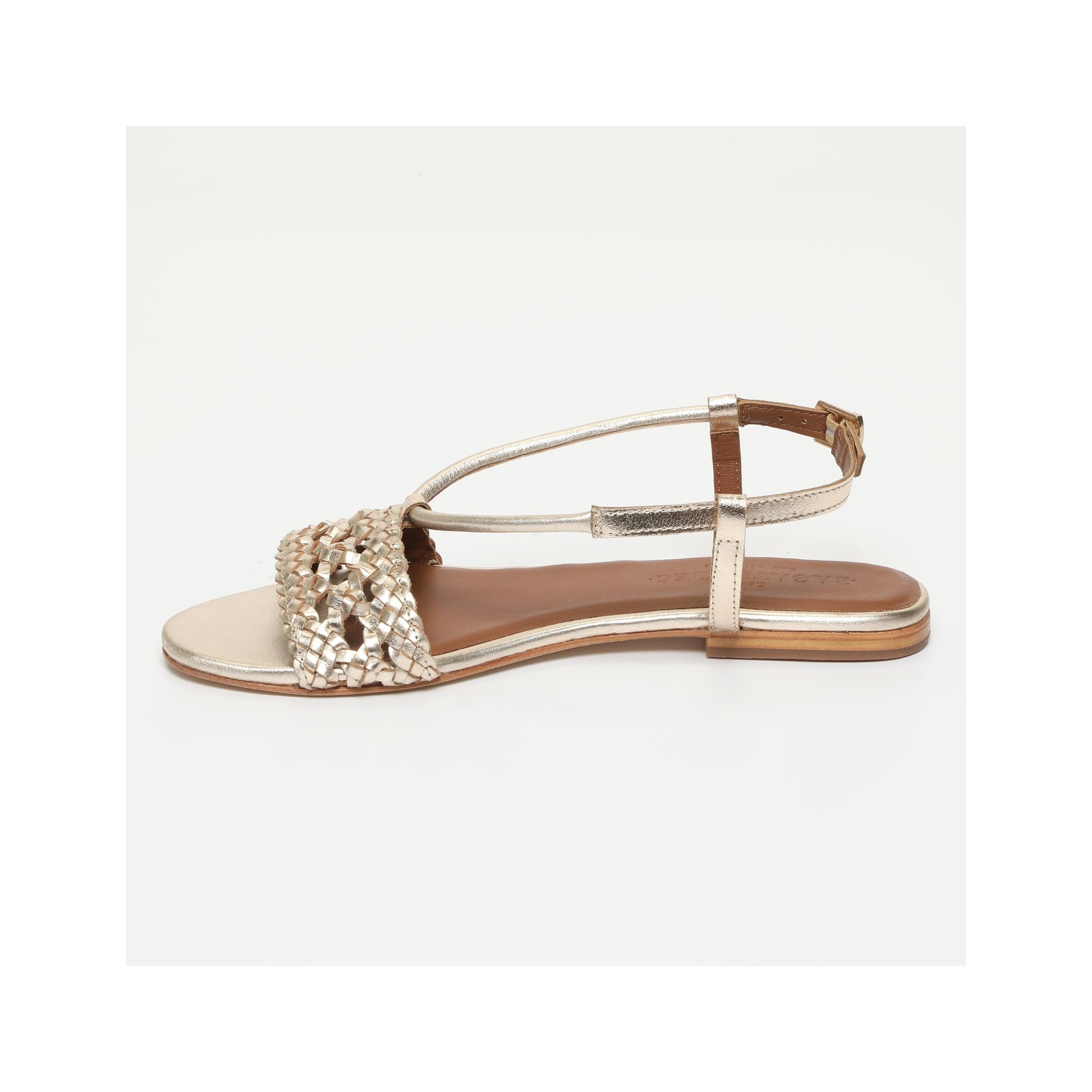 Sandalias Médanos - Dorado