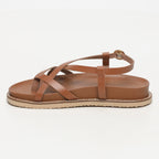 Les Bagatelles - Sandalias Planas Origone Camel