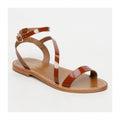 Les Bagatelles - Sandalias Coney - Charol camel