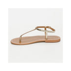Sandalias Alberti - Oro Crackle