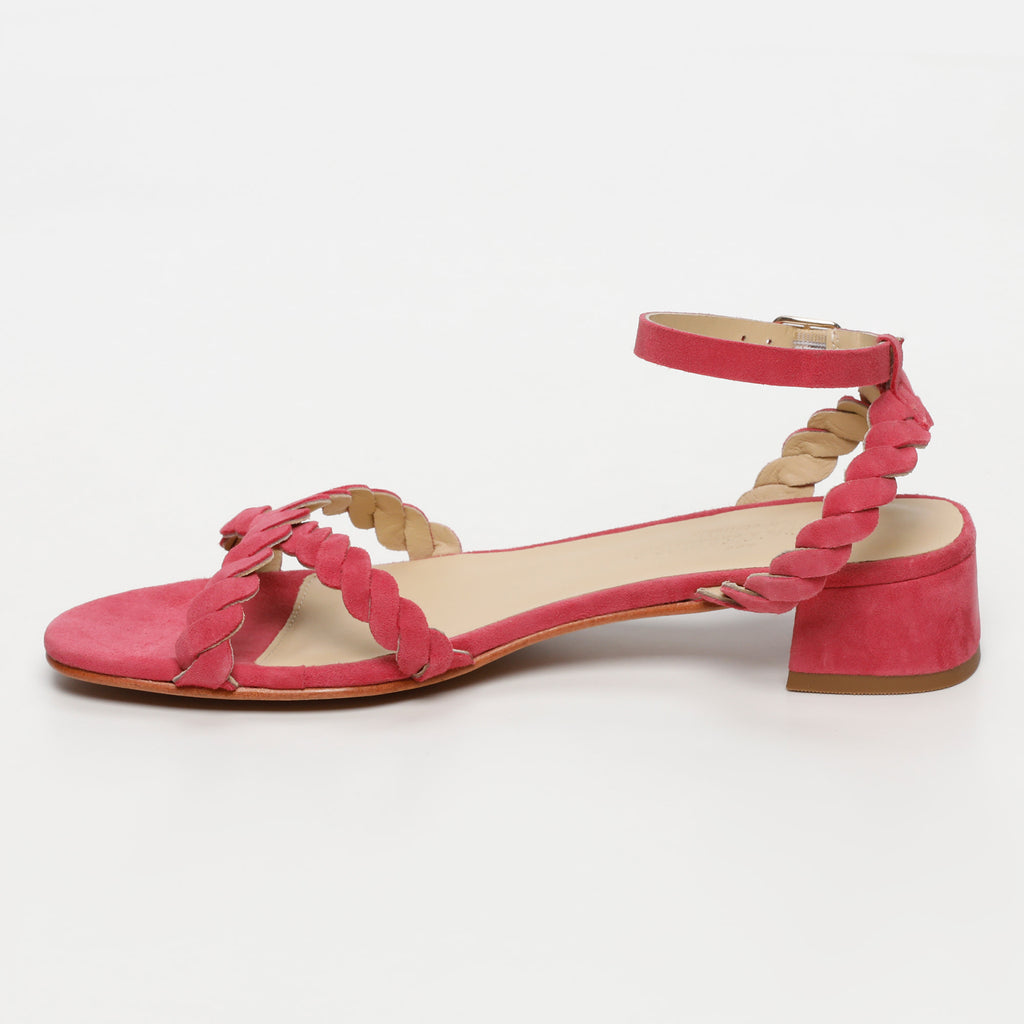 Hateya Heeled Sandals - Raspberry