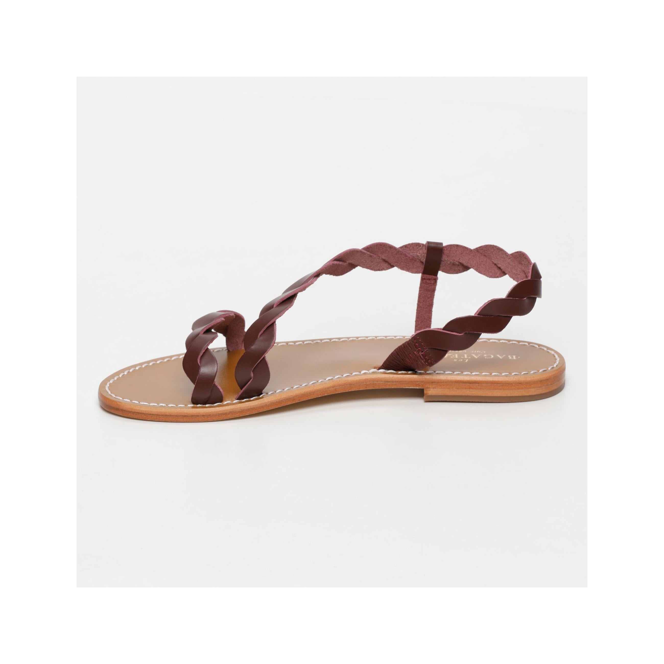 Las Bagatelas - Sandalias Maria - Burgundy