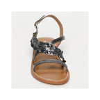 Barranca Sandals - Pewter Crackle