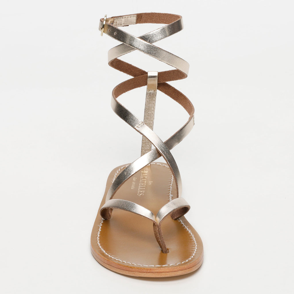 Les Bagatelles - Sandalias Cortland - Dorado