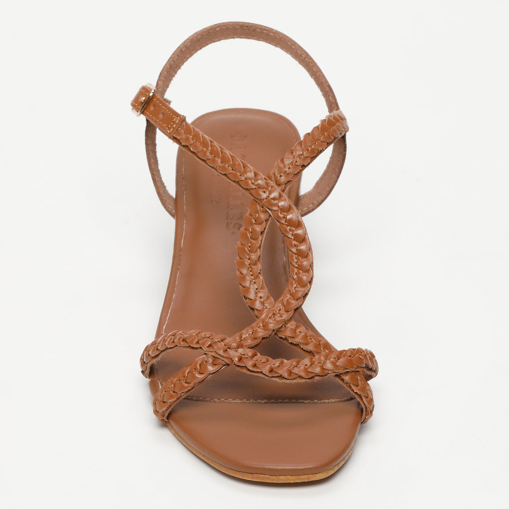 Sandalias Davia - Camel