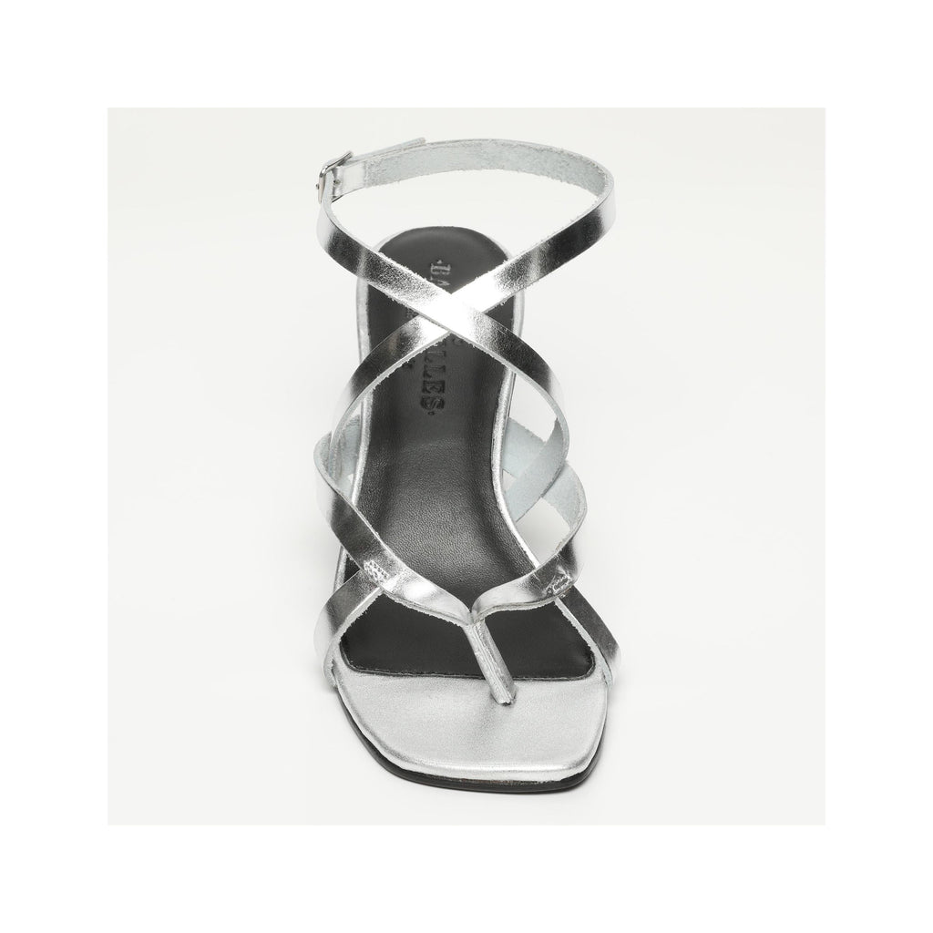 Nofilia Heeled Sandals - Silver