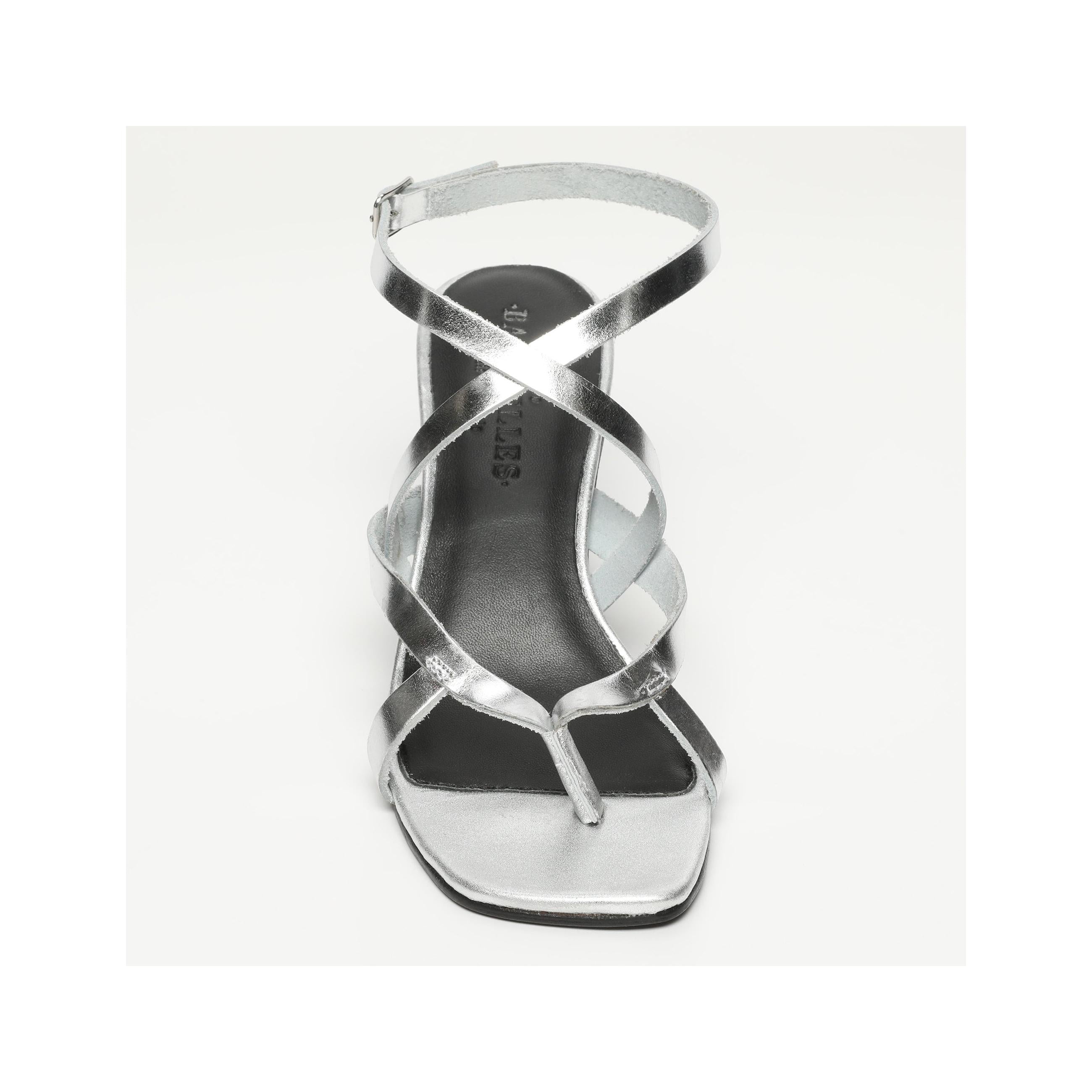 Nofilia Heeled Sandals - Silver