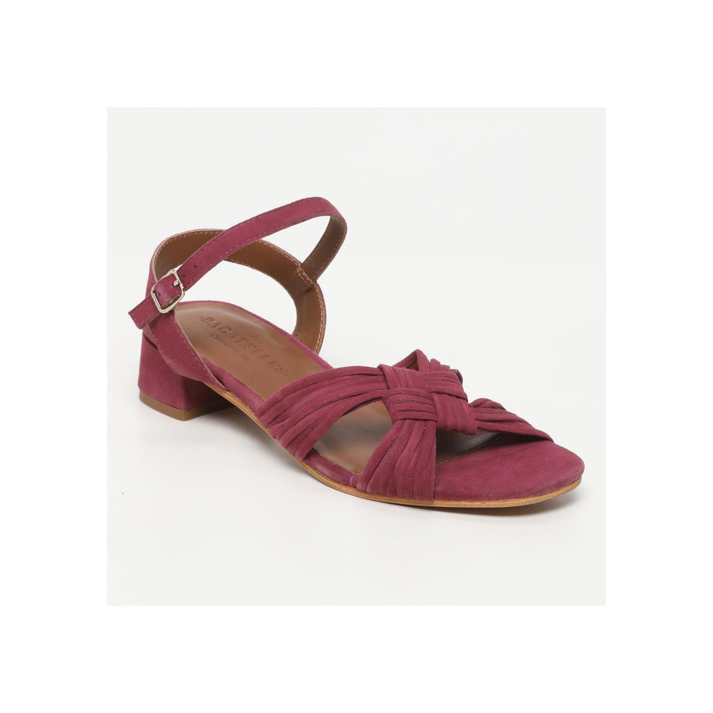 Themis Heeled Sandals - Dark Purple