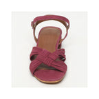 Themis Heeled Sandals - Dark Purple
