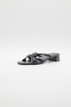 Tilcara Heeled Sandals - Black