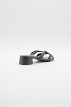 Tilcara Heeled Sandals - Black