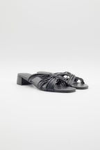 Tilcara Heeled Sandals - Black
