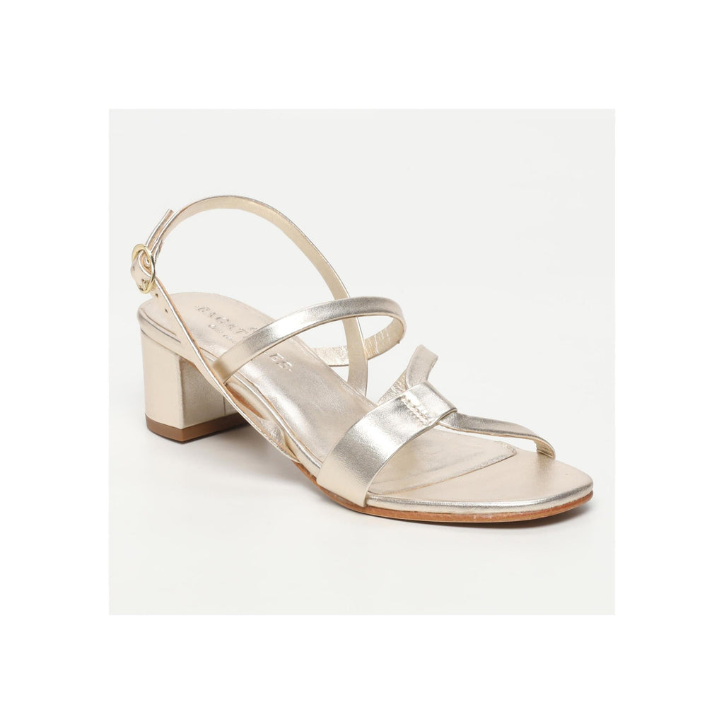 Thlaspi Heeled Sandals - Platinium