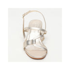 Thlaspi Heeled Sandals - Platinium