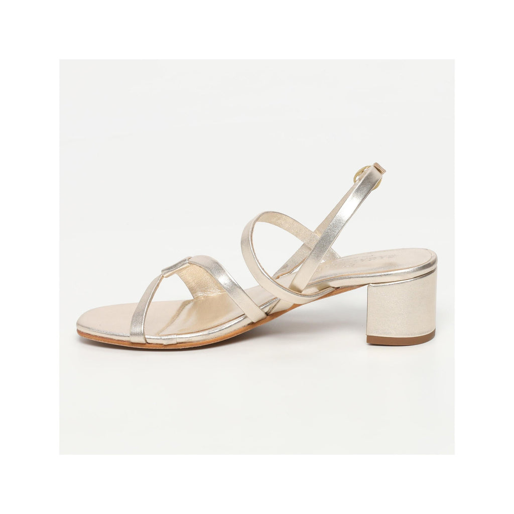 Thlaspi Heeled Sandals - Platinium