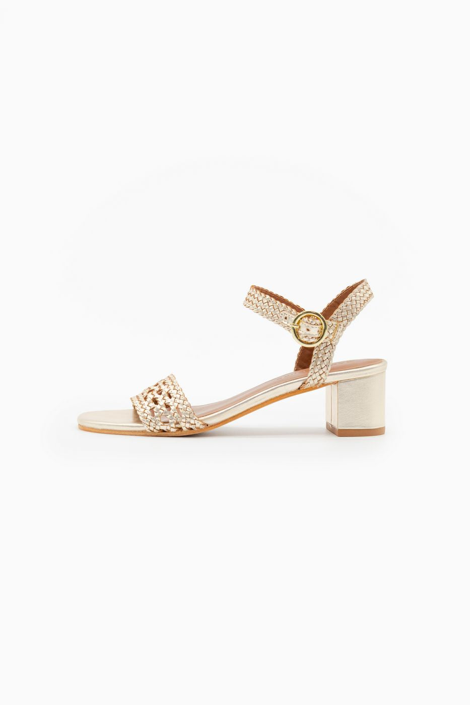 Sandalias Phibi - Dorado