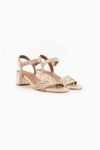 Sandalias Phibi - Dorado
