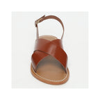 Sibella Sandals - Camel Patent