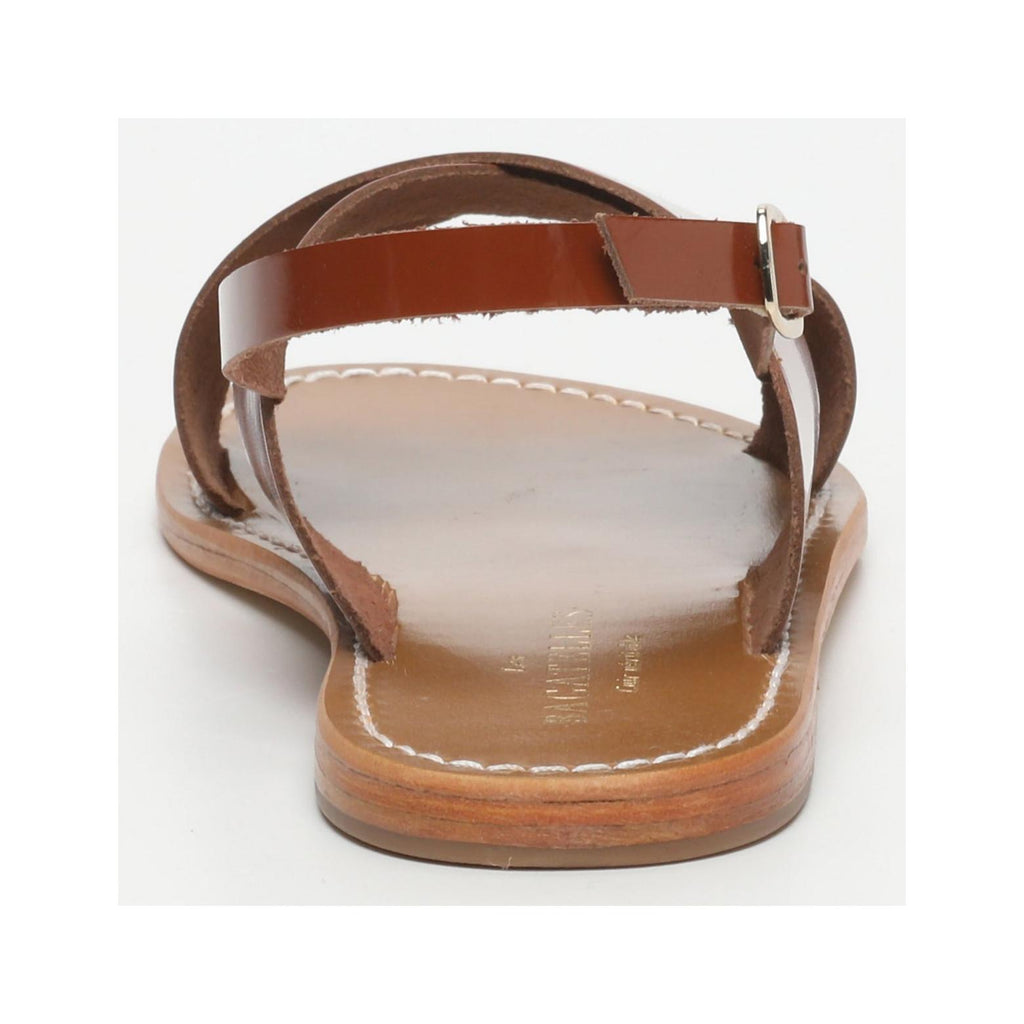 Sibella Sandals - Camel Patent