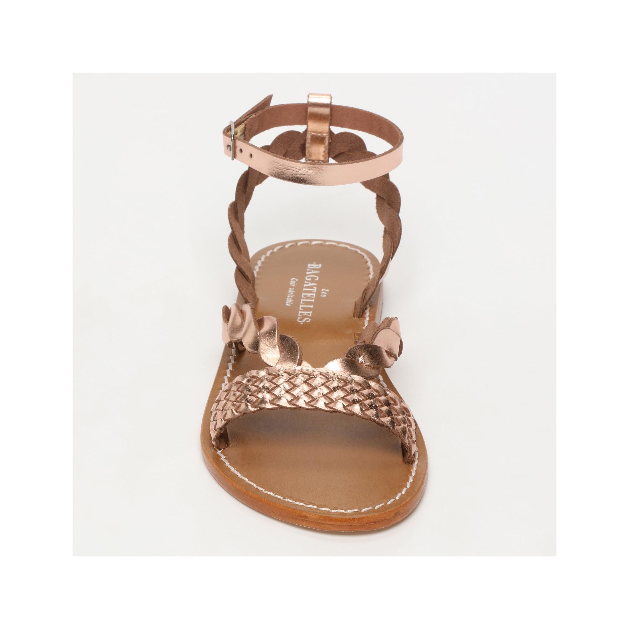 Sandalias Anita - Oro rosa