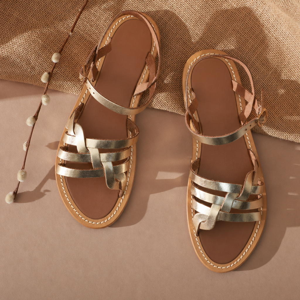 Wexira Sandals - Gold