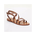 Sandales Malini - Croco Camel