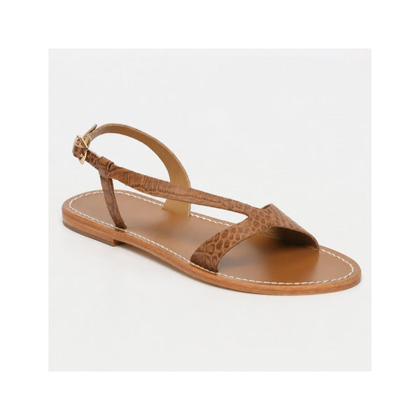 Sandales Amadrya - Croco Camel