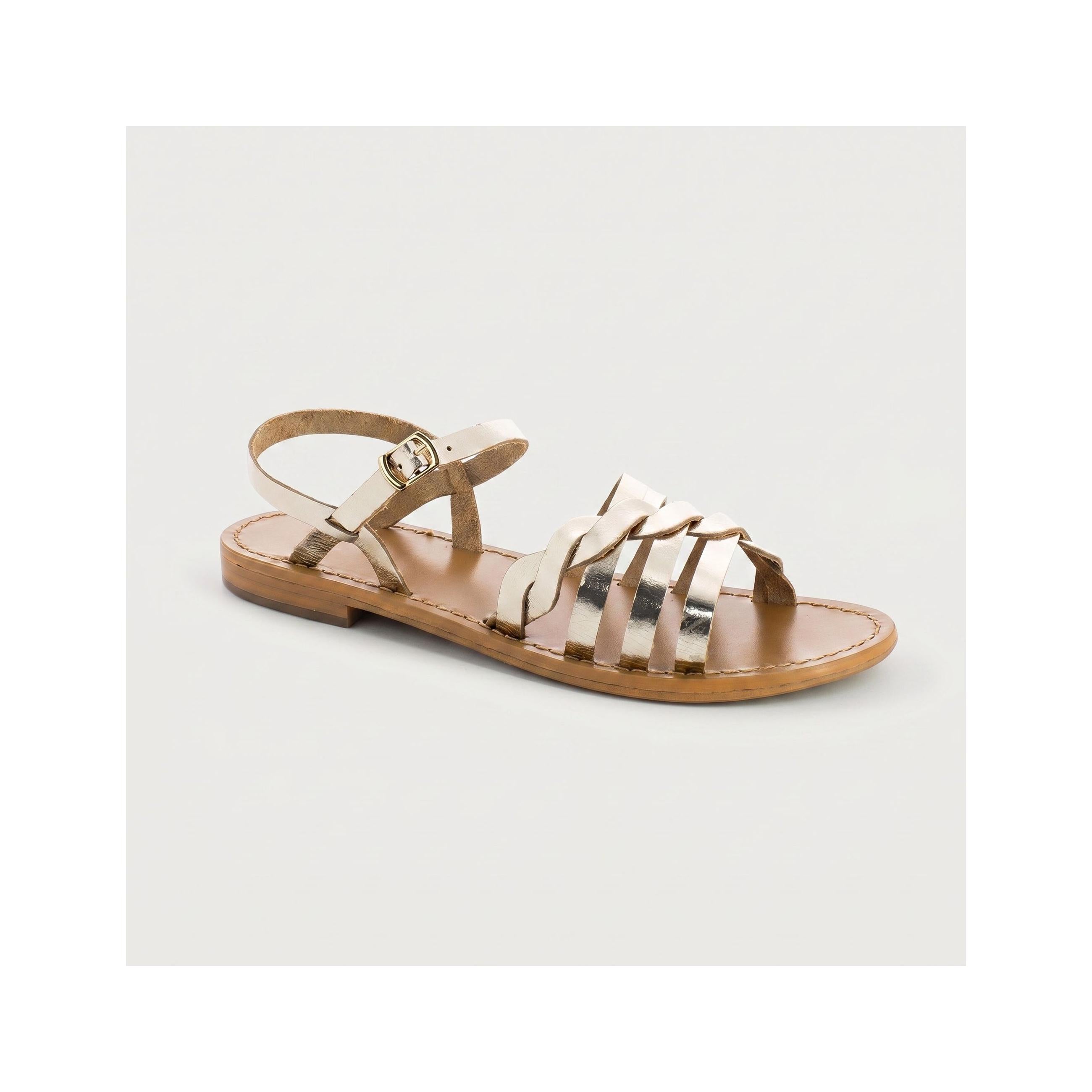 Sandales Brigitte - Or Clair