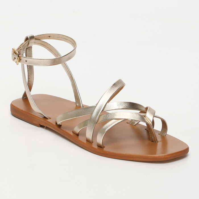 Josie Sandals - Platinum