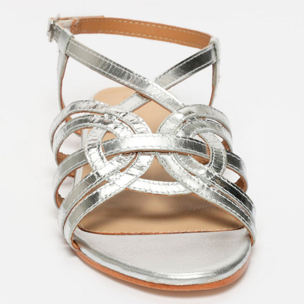 Mindy Sandals - Silver