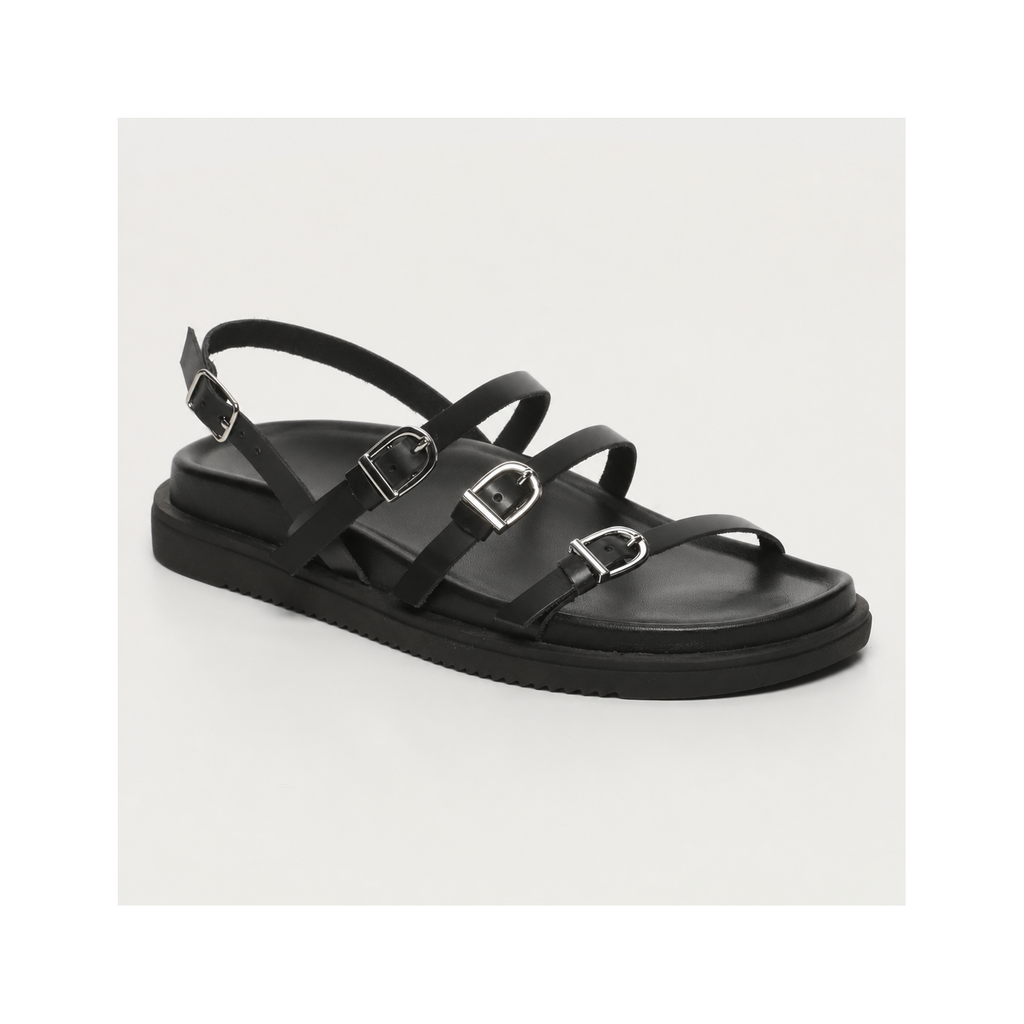 Zeina Sandals - Black