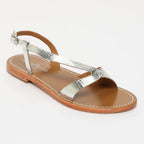 Amadrya Sandals - Silver Snake
