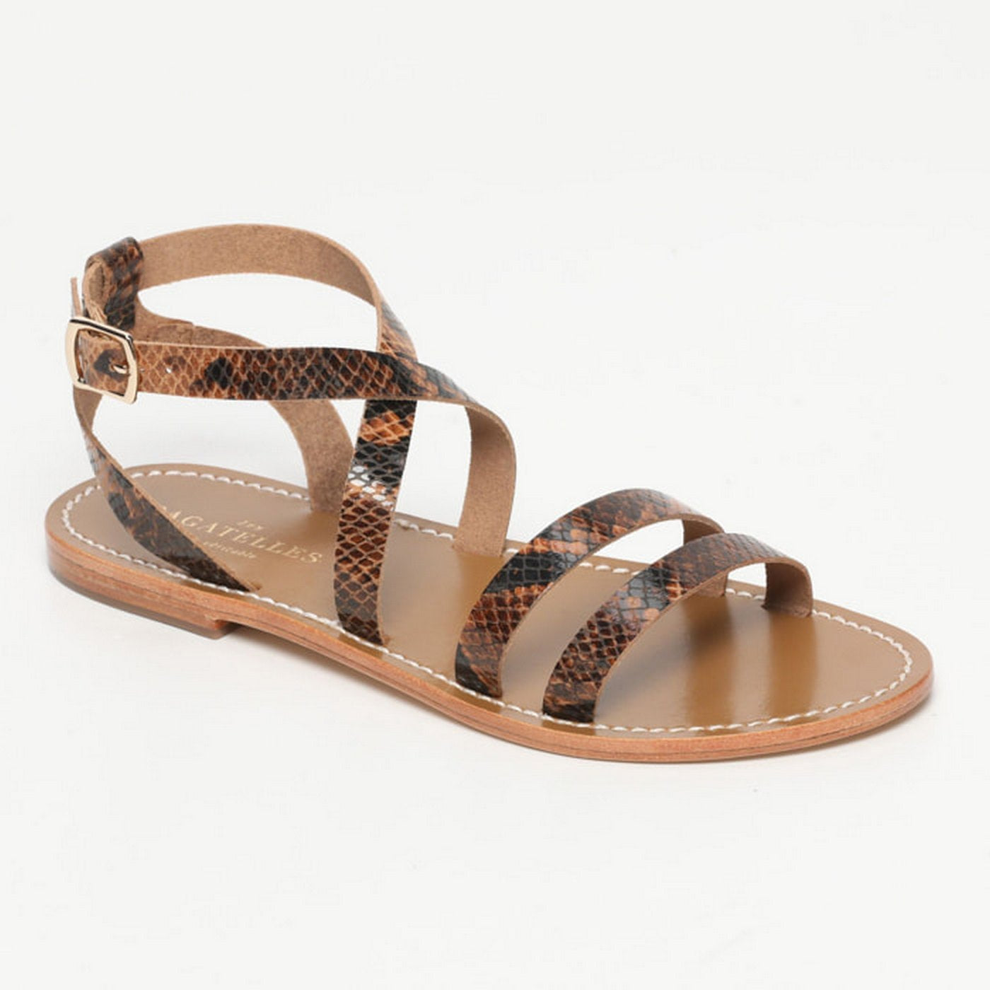 Sandales Malini - Brown Snake