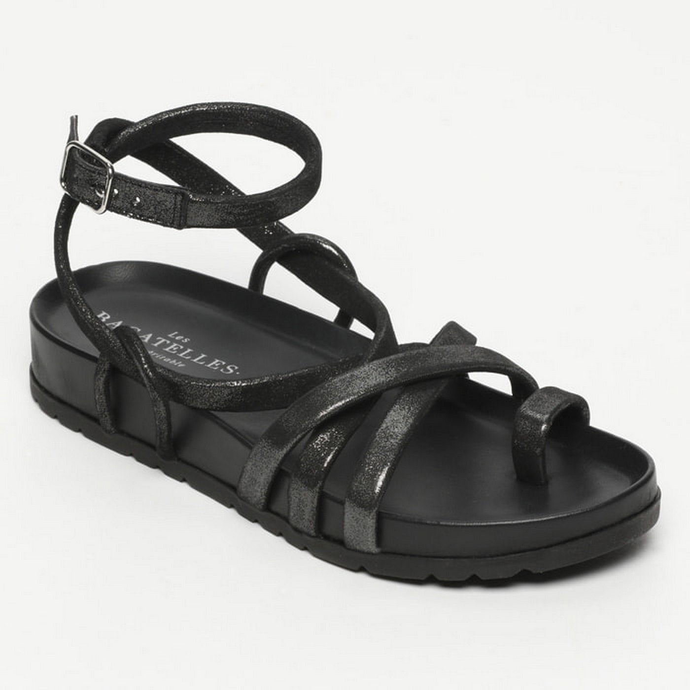 Sandalias Jordane - Black Shimmer