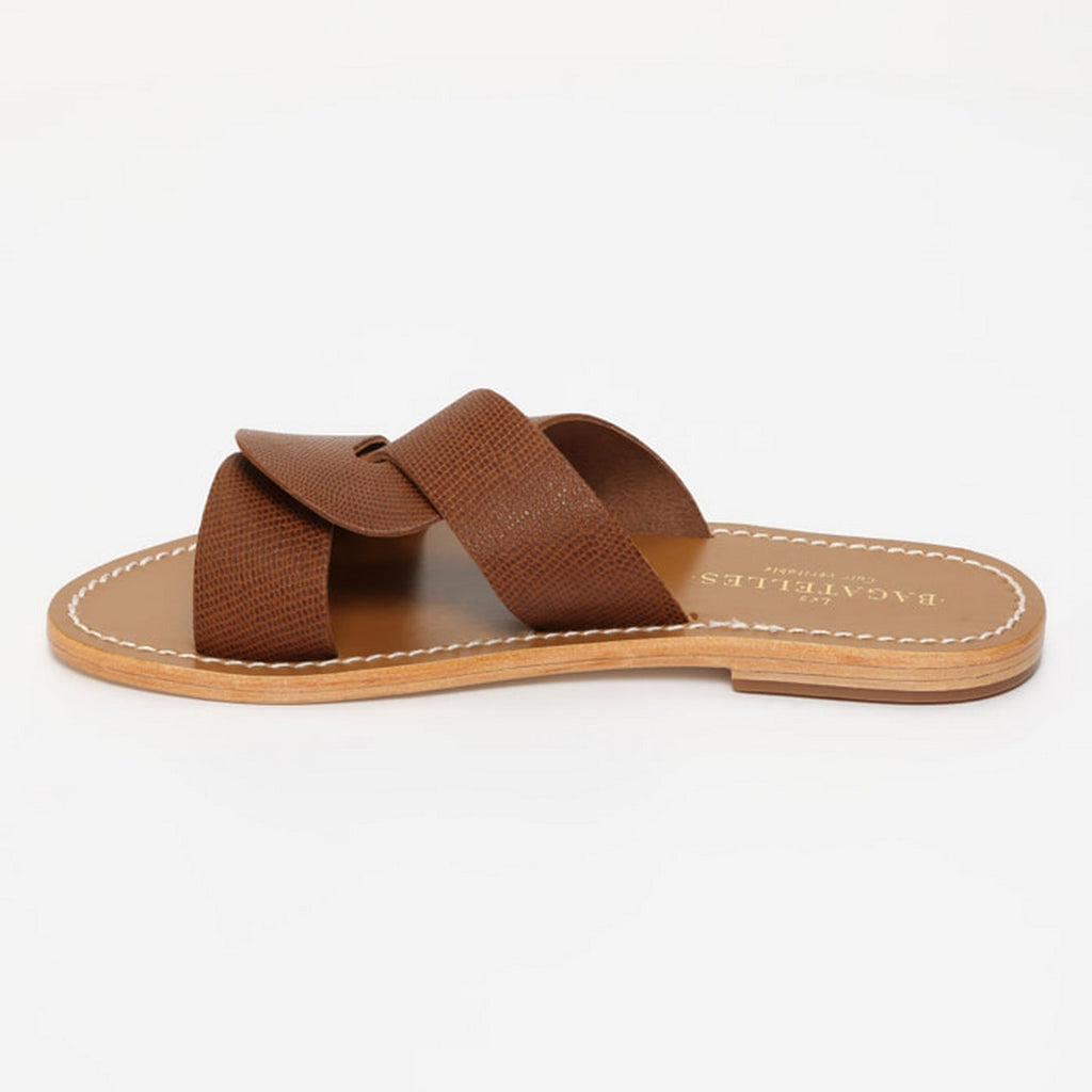 Aditri Sandals - Brown Lizard