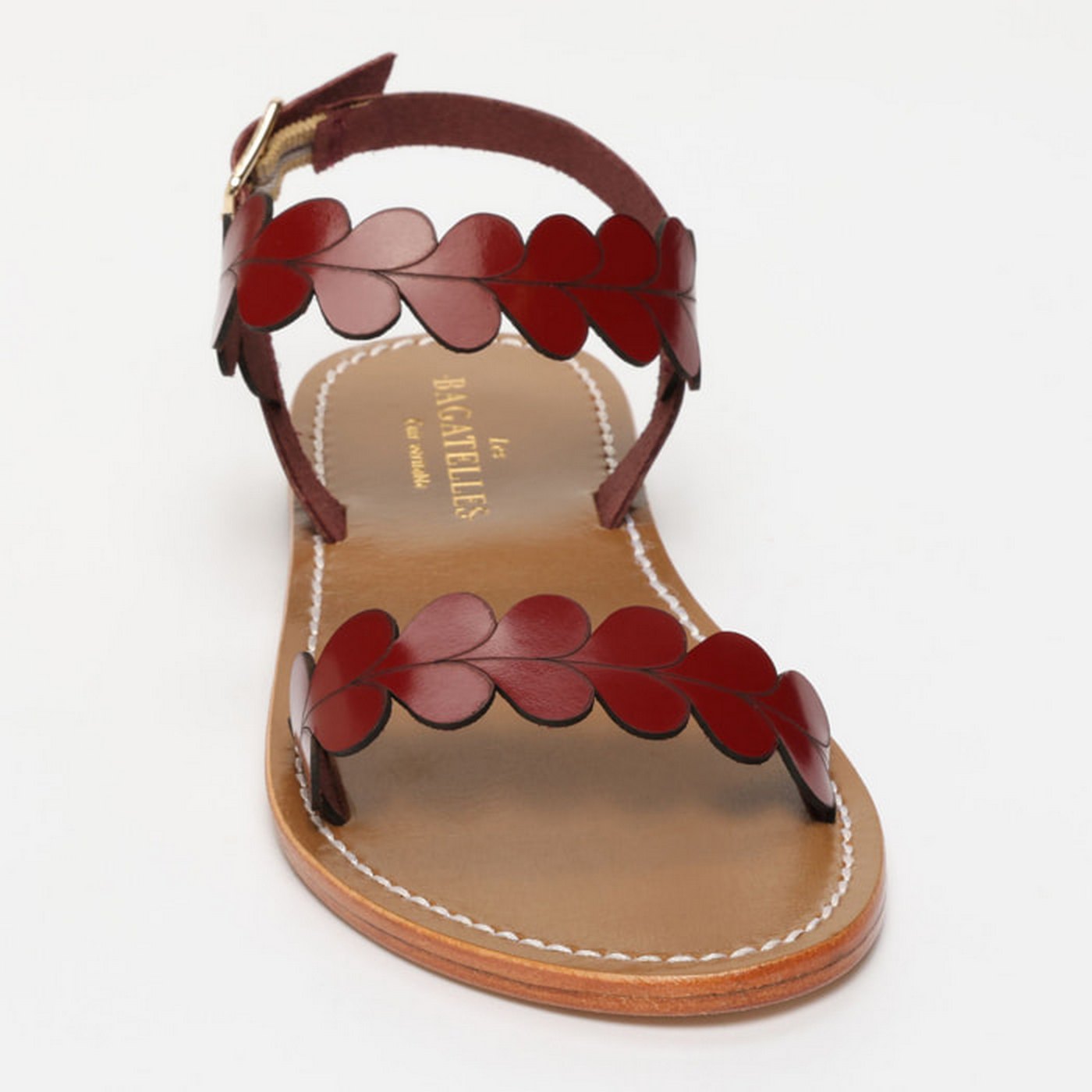 Sandalias Domizia - Arándano Charolado