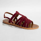 Caroline Sandals - Grape