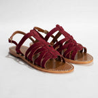 Caroline Sandals - Grape
