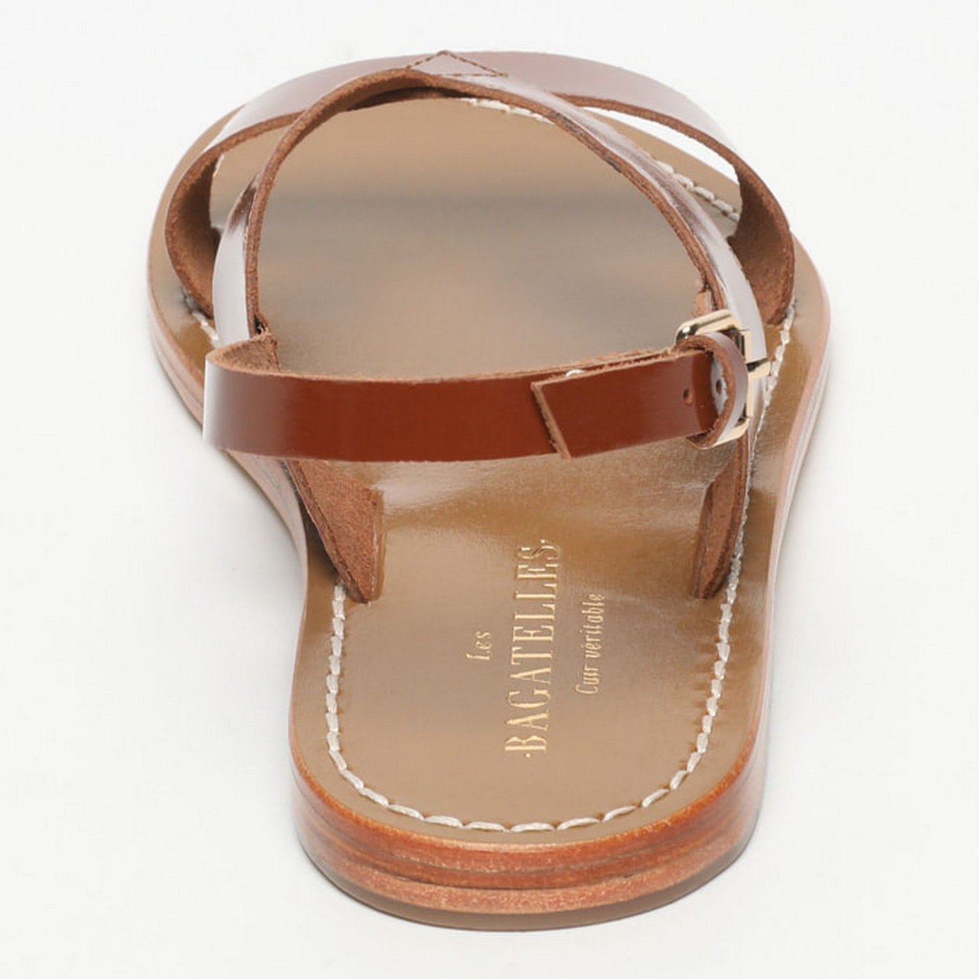 Sandales Oceana - Camel Patent