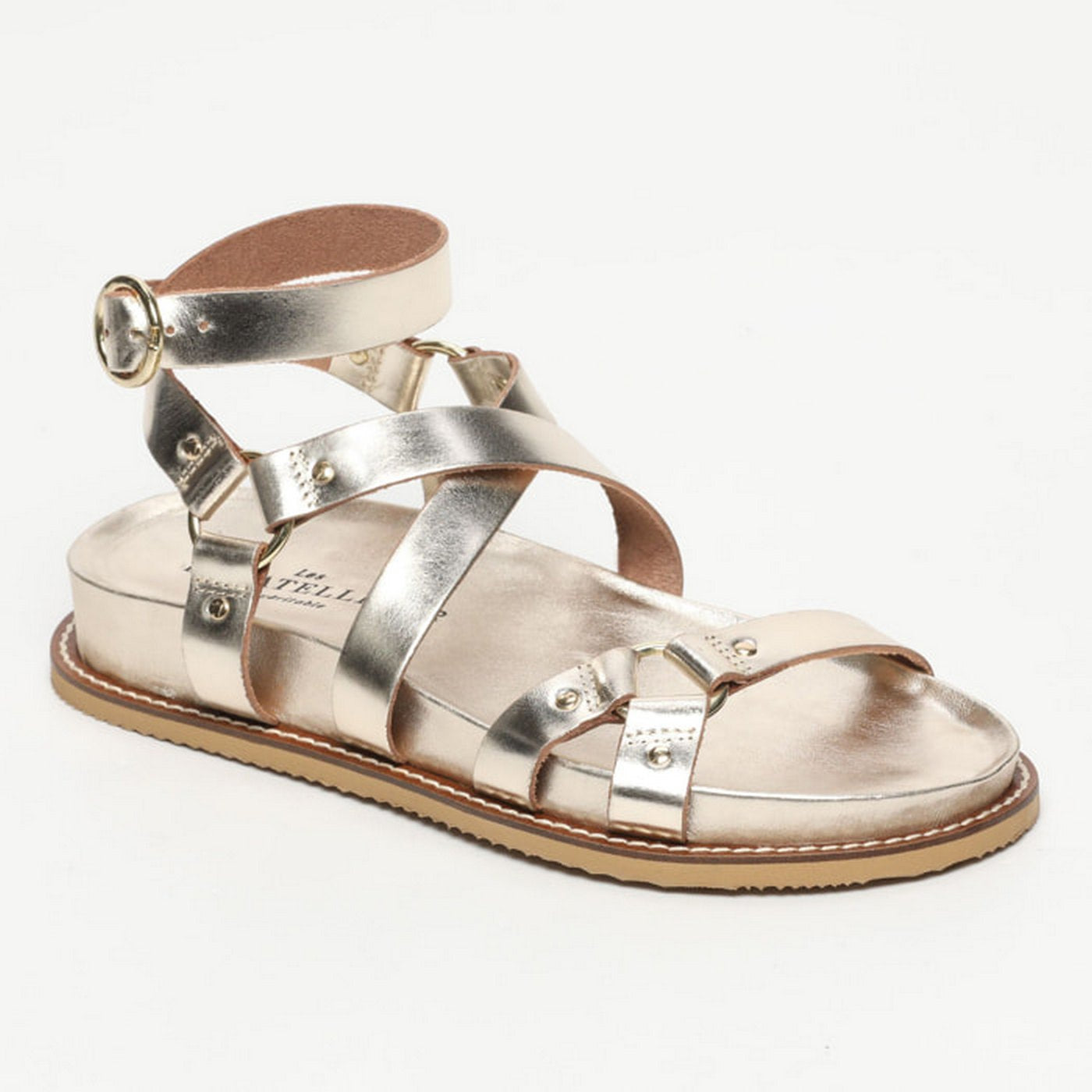 Sandalias Mira - Dorado