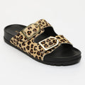 Aishani Sandals - Leopard