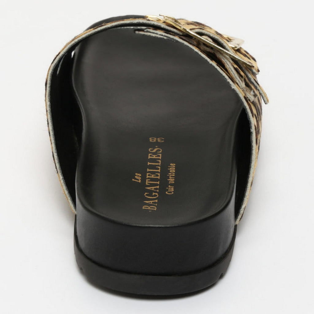 Aishani Sandals - Leopard