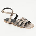 Sandalias Soravia - Serpiente Beige