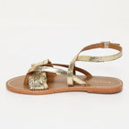 Sandales Strevi - Gold Crackle