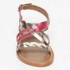 Sandalias Lido - Plum/Gold
