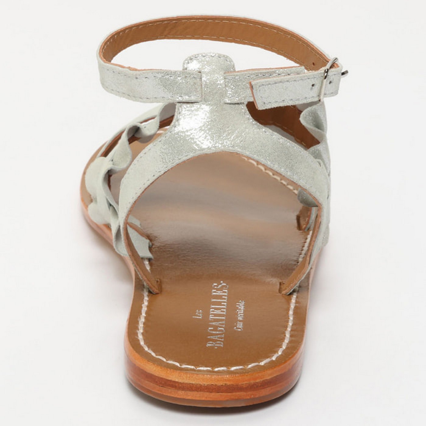 Talamone Sandals - Silver Shimmer