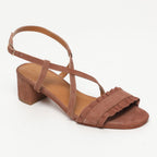 Sandalias de Tacón Laurentia - Caramel